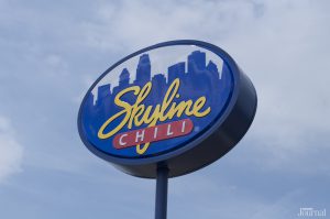 Skyline Chili restaurant sign