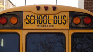 Weather Make-Up Days: a yellow school bus