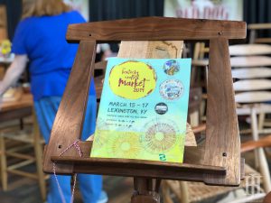Home and Garden: program on a wooden stand