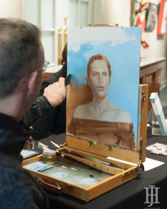 LexArts: artist doing a live painting